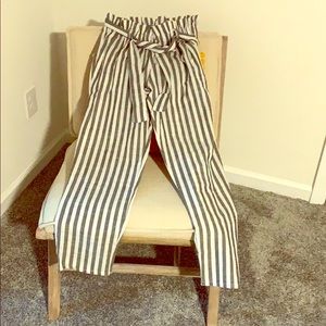 Paperbag Linen Pants